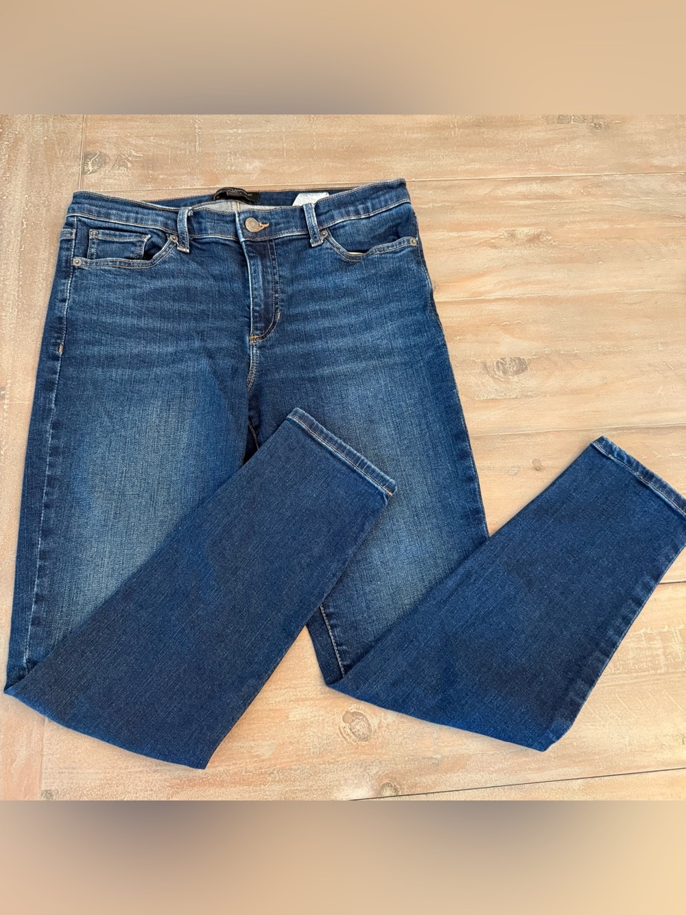 Banana Republic Skinny Fit Jeans Womens 30/10 Blue Medium Wash Stretch Preowned